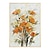 abordables Peintures fleurs/botaniques-Main peint à la main peinture à l&#039;huile mur moderne mode abstraite fleur toile peinture décoration de la maison décor roulé toile peinture