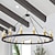 cheap Pendant Lights-LED Chandelier Black on Wheels 20-Light Large Round Rustic Countryside Chandelier Industrial Light Fixture for Dining Room Living Room Kitchen Island Foyer Hallway