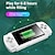 cheap Game Consoles-X6 4.0 Inch Handheld Video Game Console Dual Joystick Mini Portable Game Console Built-in 1500 Classic Free Games Support TV PC