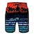cheap Men&#039;s Board Shorts-Men&#039;s Board Shorts Swim Shorts Swim Trunks Summer Shorts Beach Shorts Pocket Drawstring Elastic Waist Flag Flamingo Pineapple Comfort Quick Dry Outdoor Daily Going out Fashion Streetwear White Light
