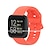 billige Fitbit urbånd-Urrem til Fitbit Versa 2 / Versa Lite / Versa SE / Versa Silikone Udskiftning Rem Blød Åndbart Sportsrem Armbånd