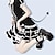 billige Lolitafodtøj-Dame Sko Rund-tå Mary Jane sko Punk Lolita Punk &amp; Gotisk Kraftige Hæle Sko Lolita Sort PU Læder