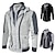 baratos hoodies básicos dos homens-Homens Moletom Moletom com zíper Jaqueta de suor Preto Cinza Claro Cinzento Escuro Com Capuz Bloco de cor Para Noite Legal Indispensável para coordenação motora e fortalecimento dos punhos Inverno