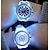 voordelige Quartz-horloges-Heren Quartz horloges Chronograaf Lichtgevend s Nachts oplichtend Siliconen Horloge