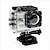 billige Actionkameraer-1080p 12mp actionkamera full hd 2,0 tommers skjerm 30 m 98 fot vanntett sportskamera med tilbehørssett for sykkel motorsykkel dykking svømming etc