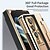 preiswerte Samsung-Handyhülle-Handy Hülle Handyhüllen Für Samsung Galaxy Z Fold 7 Z Fold 5 Z Fold 4 Z Fold 3 Klapphülle Stoßrahmen Flip Vollschutz Einfarbig PC PU-Leder