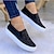 cheap Women&#039;s Sneakers-Women&#039;s Sneakers Bling Bling Shoes Plus Size Slip-on Sneakers Daily Sequin Flat Heel Round Toe Casual Glitter Loafer Black Golden Brown