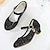 cheap Accessories-Frozen Fairytale Princess Elsa Shoes Girls' Movie Cosplay Sequins Halloween Black White Silver Shoes Halloween Carnival Masquerade Polyester Plastics Costumes