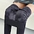 abordables Leggings-Femme Pantalon en molleton Collants Toute la longueur Noir