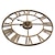 お買い得  壁掛け時計-16 インチ 20 インチ 24 インチ工業用ラウンド金属時計屋内装飾時計リビングルームの壁時計ローマ数字家の装飾壁時計