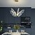 cheap Chandeliers-LED Pendant Light Butterfly Design 68cm Single Design Metal LED Nordic Style 220-240V