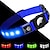 cheap Airtag Cases-Light Up Dog Collar IPX7 Waterproof LED Flashing for Airtag Pet Collars for Dark Night Walking USB C Rechargeable Glow Nylon Collar with Air Tag Holder for Puppies Small Dogs Black