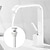 baratos Clássico-Torneira misturadora de pia de banheiro em cascata, torneiras de lavatório monobloco, torneiras de lavatório de alça única com mangueira quente e fria, vaso de água em latão, torneira montada no convés