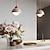 billiga Trumma &amp; Kegel Design-led taklampa marmor metallfinish justerbar mini glas pendellampor för kök över diskbänk, matsal varmvit 110-220v glödlampa ingår