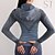 cheap Yoga Tops-Women&#039;s Hoodie Jacket Yoga Top Thumbhole Hooded Color Block Blue Dusty Blue Spandex Yoga Fitness Running Hoodie Long Sleeve Sport Activewear Breathable Moisture Wicking Comfortable Stretchy