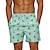 ieftine pantaloni scurți de înot pentru bărbați-Bărbați Pantaloni Scurti Pantaloni Scurți de Înot Boxeri înot Pantaloni scurți de vară Buzunar Cordon Talie elastică Grafic Respirabil Uscare rapidă Scurt Casual Concediu Plajă Hawaiană Stil Clasic 1