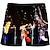 cheap Men&#039;s Board Shorts-Men&#039;s Board Shorts Swim Shorts Swim Trunks Summer Shorts Beach Shorts Pocket Drawstring Elastic Waist Graphic Prints Beer Comfort Quick Dry Outdoor Daily Going out Fashion Streetwear Black Yellow