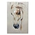 abordables Peintures animaux-Mintura fait main cheval peintures à l&#039;huile sur toile mur art décoration moderne abstrait animaux photo pour la décoration intérieure roulé sans cadre non étiré peinture