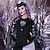 preiswerte Historische &amp; Vintage-Kostüme-Punk &amp; Gothic Mantel Oberbekleidung Mit Kapuze Goth Girl Damen Maskerade Party / Abend Mantel