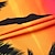 billige Surf shorts-Herre Surf shorts Badeshorts Bermuda shorts Strandshorts Snørelukning Elastisk Talje 3D-udskrivning Grafisk Kokos palme Åndbart Hurtigtørrende Korte Afslappet Daglig Ferie Gade Hawaiiansk Gradient