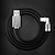 billiga Mobiltelefon kablar-Apple MFi-certifierad USB C-kabel Lightning kabel Micro-USB-kabel 6 fot 3,9 fot USB C till USB C / Lightning 6 A Laddningskabel Snabbladdning Hållbar 360-graders rotation Till Samsung iPhone
