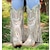 abordables Costumes vintage et anciens-Franges Années 70 Chaussures Botte Western Bout carré Hippie Cow-boy Femme Mascarade Fête / Soirée Chaussures