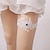 cheap Wedding Garters-Polyester Modern Contemporary Wedding Garter With Appliques / Bandage Garters Wedding Party