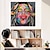 cheap People Paintings-Handmade Oil Painting Canvas Wall Art Decoration Portrait Woman Abstract for Home Decor Rolled Frameless Unstretched Painting