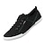 cheap Men&#039;s Sneakers-Men&#039;s Sneakers Skate Shoes Cloth Loafers Comfort Shoes Walking Classic Casual Outdoor Daily Canvas Breathable Lace-up Black and White White Gray Spring Fall