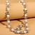 ieftine Seturi de Bijuterii-Seturi de bijuterii de mireasă 1set Imitație de Perle Ștras 1 Colier Cercei Pentru femei Elegant Corean Dulce Set de bijuterii Pentru Nuntă Petrecere Aniversare