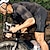 billige Trøjer til mænd-21Grams Herre Cykeltrøje Kortærmet Cykel Toppe med 3 baglommer Bjerg Cykling Vej Cykling Åndbart Svedtransporende Hurtigtørrende Refleksbånd Skovgrøn Sort Hvid Polyester Sport Tøj