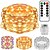 abordables Guirlandes lumineuses à piles-Guirlande lumineuse LED élégante pour réception de mariage, 20 m, 200 LED, fil de cuivre, lumières décoratives avec télécommande, 8 modes d&#039;éclairage pour décoration de salle de fête de mariage de