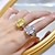 cheap Rings-Wedding Ring Wedding Vintage Style Silver Yellow S925 Sterling Silver Precious Vintage Simple 1PC Zircon