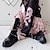 economico Calzature stile Lolita-Per donna Scarpe Punta tonda Scarpe Mary Jane Gotico Lolita Punk e gotico Fibbia alla caviglia Quadrato Scarpe Lolita Nero Rosa pelle sintetica