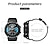 voordelige Smartwatches-LOKMAT ATTACK 3 Slimme horloge 1.28 inch(es) Smart horloge Bluetooth Stappenteller Gespreksherinnering Fitnesstracker Compatibel met: Android iOS Dames Heren Waterbestendig Lange stand-by Handsfree