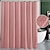 Недорогие Занавески для душа-Градиентная вафельная занавеска для душа, текстурированная ткань, водонепроницаемый декор для ванной комнаты, градиентный современный набор занавесок для душа с 12 крючками