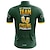 baratos Camisolas masculinas-21Grams Homens Camisa para Ciclismo Manga Curta Moto Blusas com 3 bolsos traseiros Ciclismo de Montanha Ciclismo de Estrada Resistente a UV Respirável Secagem Rápida Pavio Humido Preto Amarelo Verde