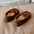 preiswerte Kinder-Loafer und -Slipper-Jungen Mädchen Slipper &amp; Slipper Täglich Casual Schulschuhe Wildleder Große Kinder (ab 7 Jahren) Kleine Kinder (4-7 Jahre) Kleinkinder (2–4 J.) Schulanfang Casual Täglich Draußen Geflochtene Riemchen