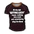 お買い得  男性の 3d t シャツ-男性用 Tシャツ グラフィック レタード クルーネック 衣類 3Dプリント アウトドア カジュアル 半袖 プリント ヴィンテージ ファッション デザイナー