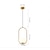 billige Ring &amp; Rund Design-pendelbelysning små faldloftslamper til køkkenø vintage rustik bondehus spisestue bar