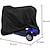billige havemøbelbetræk-opbevaringscover til mobilitetsscooter vandtæt, kørestolsopbevaringscover til rejser 3&amp;4 hjul el-scooter 190t polyester taftbeskytter mod støvregn sol