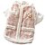 baratos Roupa para Cães-casaco de cachorro xadrez adorável elegante casual diário ao ar livre casual roupas de inverno roupas de cachorro roupas de cachorro quente rosado traje rosa algodão para cachorro
