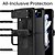 olcso Samsung-tokok-telefon Ügy Kompatibilitás Samsung Galaxy Z Flip 4 Fekete tok Tartó gyűrű Mágneses Vezeték nélküli töltés támogatása Egyszínű TPU