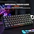 preiswerte Tastaturen-k620 Mini-Gaming-mechanische Tastatur grüne Achse rote Achse 61 Tasten RGB-Hotswap-Typ-C-kabelgebundene Gaming-Tastatur PBT-Tastenkappen Ergonomie-Tastaturen