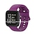 billige Fitbit urbånd-Urrem til Fitbit Versa 2 / Versa Lite / Versa SE / Versa Silikone Udskiftning Rem Blød Åndbart Sportsrem Armbånd
