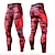 cheap Men&#039;s Cycling Clothing-Men&#039;s Compression Pants Running Tights Leggings Base Layer Athletic Athleisure Winter Spandex Breathable Soft Sweat wicking Fitness Gym Workout Performance Bodycon Sportswear Activewear Color Block
