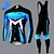 cheap Men&#039;s Clothing Sets-21Grams Men&#039;s Cycling Jersey Set Long Sleeve Cycling Jersey with Bib Tights Mountain Bike MTB Road Bike Cycling Burgundy Royal Blue Red Bike Clothing Suit UV Resistant Quick Dry Back Pocket Sports