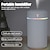 ieftine Umidificatoare &amp; Dezumidificatoare-umidificator de aer portabil de 420 ml umidificator de ulei de aromă pentru acasă mașină pulverizator de ceață rece usb cu lumină de noapte moale colorată