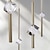 abordables Éclairages pour îlot-20 cm led suspension design unique cristal style cuivre laiton led style nordique 220-240v