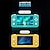 cheap Game Consoles-ANBERNIC RG505 New Retro Handheld Game Console, 4.95 inch OLED Touch Screen Android 12 T618 64-bit Built-in Hall Joyctick 4000+ Games,Christmas Birthday Party Gifts for Friends and Children